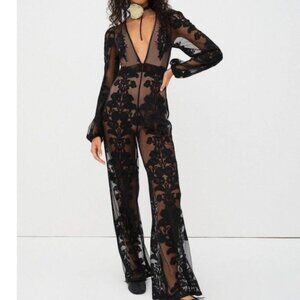 Free People For Love and Lemons Temecula Jumpsuit